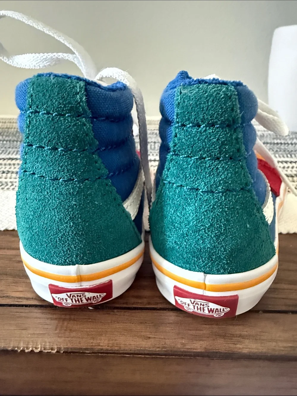 VANS Sk8-Hi Primary Block US TODDLER SIZE 4
